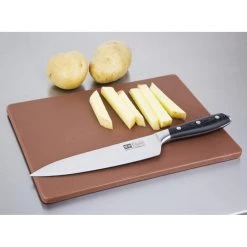 Hygiplas Low Density Brown Chopping Board -Kitchenware and Knives Sales gh792 chopboardsmallbrown5