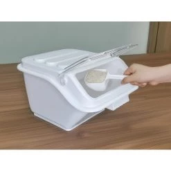 Vogue Polypropylene Ingredient Bin 7.5Ltr -Kitchenware and Knives Sales gj497 5