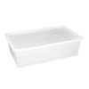 Vogue Polypropylene 1/1 Gastronorm Container With Lid 150mm (Pack Of 2) -Kitchenware and Knives Sales gj512 container1 22