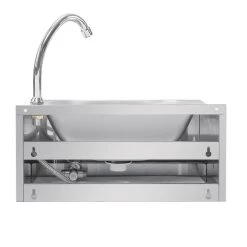Vogue Stainless Steel Knee Operated Sink 14 Vogue Stainless Steel Knee Operated Sink -Kitchenware and Knives Sales gl280 4