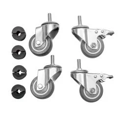 Vogue Castors For Vogue Stainless Steel Tables (Pack Of 4)