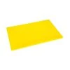 Hygiplas Antibacterial Low Density Chopping Board Yellow -Kitchenware and Knives Sales hc861 choppingboardyellow1