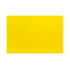 Hygiplas Antibacterial Low Density Chopping Board Yellow -Kitchenware and Knives Sales hc861 choppingboardyellow2