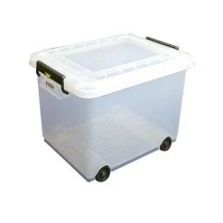Araven Mobile Food Storage Bin With Lid