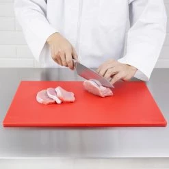 Hygiplas Low Density Red Chopping Board -Kitchenware and Knives Sales j255 lowdensitychoppingboardred5