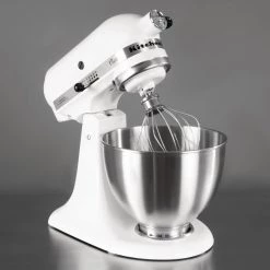 KitchenAid K45 Classic Tilt-Head Stand Mixer 4.3Ltr White 5K45SSBWH -Kitchenware and Knives Sales j400 kitchenaidnew