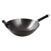 Kitchen Craft Non Stick Flat Base Wok 356mm -Kitchenware and Knives Sales k250 wok side