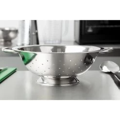 Vogue Stainless Steel Colander 11" -Kitchenware and Knives Sales k347 new21 2400