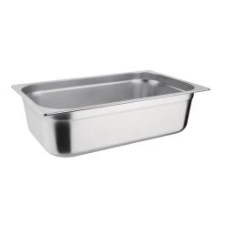 Vogue Stainless Steel 1/1 Gastronorm Pan 150mm