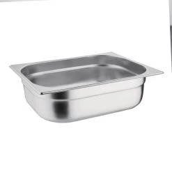 Vogue Stainless Steel 1/2 Gastronorm Pan 100mm