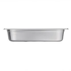 Vogue Stainless Steel 1/3 Gastronorm Pan 65mm -Kitchenware and Knives Sales k929 ststgn4