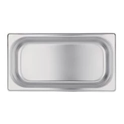 Vogue Stainless Steel 1/3 Gastronorm Pan 65mm -Kitchenware and Knives Sales k929 ststgn5