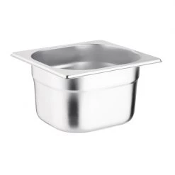 Vogue Stainless Steel 1/6 Gastronorm Pan 100mm