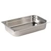 Vogue Stainless Steel 1/1 Gastronorm Pan 65mm -Kitchenware and Knives Sales k998 full size