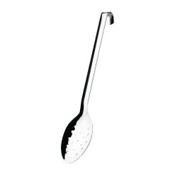 Vogue Perforated Spoon With Hook 14"
