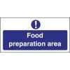 Vogue Food Preparation Area Sign -Kitchenware and Knives Sales l840 sign large