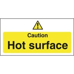 Vogue Caution Hot Surface Sign 9 Vogue Caution Hot Surface Sign -Kitchenware and Knives Sales l848 sign large