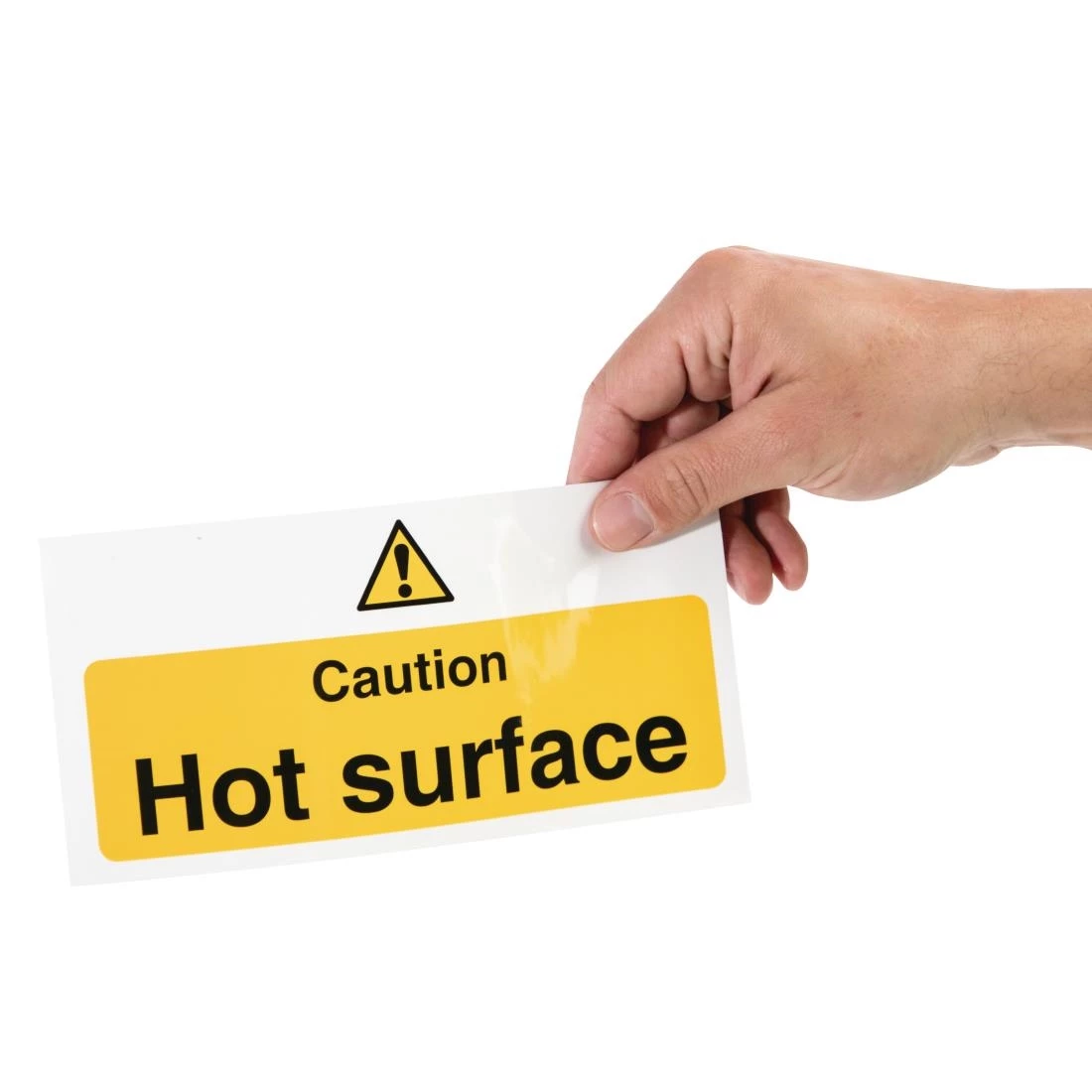 Vogue Caution Hot Surface Sign 4 Vogue Caution Hot Surface Sign - Image 2