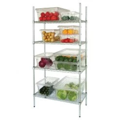 Vogue 4 Tier Wire Shelving Kit 915x460mm -Kitchenware and Knives Sales l927 l929 l939