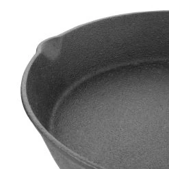 Vogue Round Cast Iron Skillet Pan 255mm -Kitchenware and Knives Sales m655 cast ironpan3 22