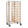 Matfer Bourgeat Self Clearing Trolley Double 1 Matfer Bourgeat Self Clearing Trolley Double -Kitchenware and Knives Sales p167 self clearing trolley