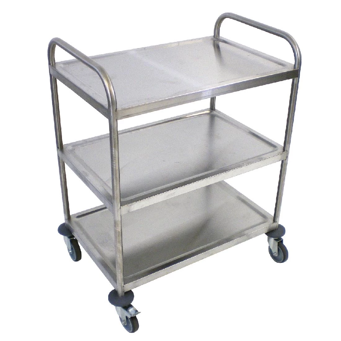Craven Stainless Steel 3 Tier Clearing Trolley 3 Craven Stainless Steel 3 Tier Clearing Trolley