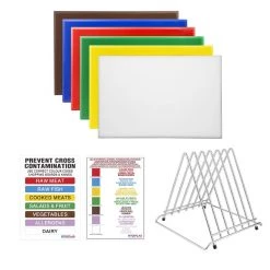 Hygiplas Extra Thick High Density Chopping Board Set -Kitchenware and Knives Sales s239 1