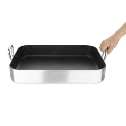 Vogue Aluminium Non Stick Roasting Pan 9 Vogue Aluminium Non Stick Roasting Pan -Kitchenware and Knives Sales s364 roastingpan2