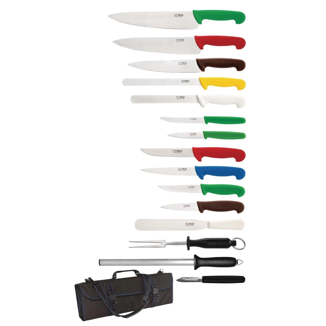 Hygiplas 15 Piece Knife Set With Carry Case 3 Hygiplas 15 Piece Knife Set With Carry Case
