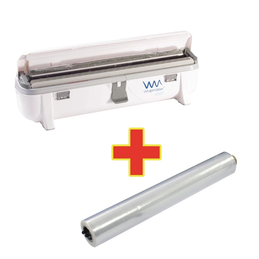 Special Offer Wrapmaster 4500 Dispenser And 3 X 300m Cling Film 3 Special Offer Wrapmaster 4500 Dispenser And 3 X 300m Cling Film