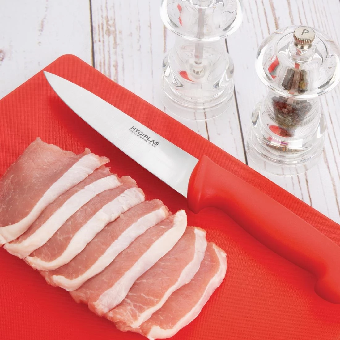 Hygiplas Thick Low Density Chopping Board Set 6 Hygiplas Thick Low Density Chopping Board Set - Image 4