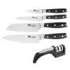 Vogue Tsuki Knife Set And Sharpener -Kitchenware and Knives Sales s789 1