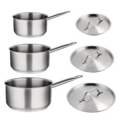 Special Offer - Vogue Saucepan Set (Pack Of 3)