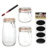 Vogue Bake Like A Pro Preserve Jar Food Storage Set -Kitchenware and Knives Sales sa626 primary