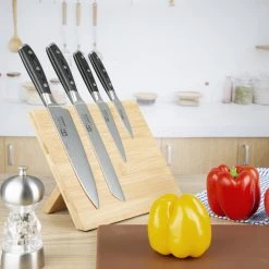Vogue Tsuki Series 7 Prep Like A Pro 4-Piece Knife Set With Magnetic Stand 9 Vogue Tsuki Series 7 Prep Like A Pro 4-Piece Knife Set With Magnetic Stand -Kitchenware and Knives Sales sa680 3