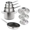 Vogue Cook Like A Pro 5-Piece Stainless Steel Induction Cookware Set -Kitchenware and Knives Sales sa693 primary
