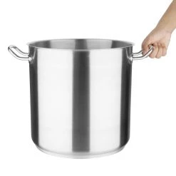 Vogue Deep Stock Pot 20.5Ltr -Kitchenware and Knives Sales t193 deepstockpot2