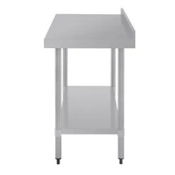 Vogue Stainless Steel Prep Table With Upstand 1200mm -Kitchenware and Knives Sales t381 6