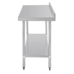 Vogue Stainless Steel Prep Table With Upstand 1800mm -Kitchenware and Knives Sales t383 4