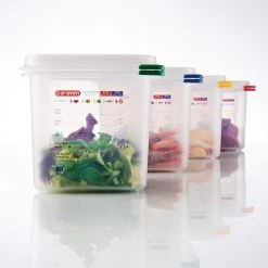 Araven Polypropylene 1/6 Gastronorm Food Containers 2.6Ltr (Pack Of 4) -Kitchenware and Knives Sales t984 aravennew1