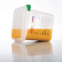 Araven Polypropylene 1/6 Gastronorm Food Containers 2.6Ltr (Pack Of 4) -Kitchenware and Knives Sales t984 leakproof