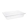 Vogue Polycarbonate 1/2 Gastronorm Container 100mm Clear -Kitchenware and Knives Sales u228 polycarbonategastronormcontainer1 1