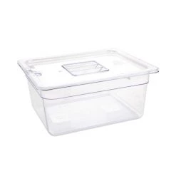 Vogue Polycarbonate 1/2 Gastronorm Container 150mm Clear -Kitchenware and Knives Sales u230 polycarbonategastronormcontainer3