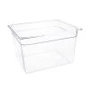 Vogue Polycarbonate 1/2 Gastronorm Container 200mm Clear -Kitchenware and Knives Sales u231 polycarbonategastronormcontainer1