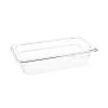 Vogue Polycarbonate 1/4 Gastronorm Container 100mm Clear -Kitchenware and Knives Sales u236 polycarbonategastronormcontainer1 1