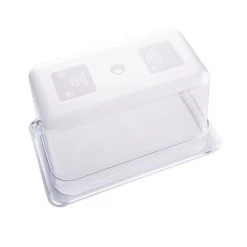 Vogue Polycarbonate 1/4 Gastronorm Container 150mm Clear -Kitchenware and Knives Sales u238 polycarbonategastronormcontainer5
