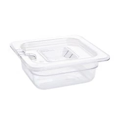 Vogue Polycarbonate 1/6 Gastronorm Container 65mm Clear -Kitchenware and Knives Sales u239 polycarbonategastronormcontainer3