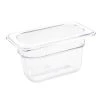Vogue Polycarbonate 1/9 Gastronorm Container 100mm Clear -Kitchenware and Knives Sales u243 polycarbonategastronormcontainer1