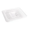 Vogue Polycarbonate 1/6 Gastronorm Lid Clear