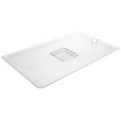 Vogue Polycarbonate 1/1 Gastronorm Lid Notched -Kitchenware and Knives Sales u250 polycarbonatepans1559